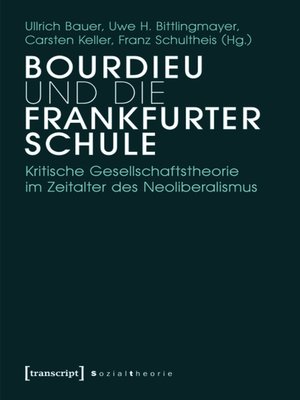cover image of Bourdieu und die Frankfurter Schule